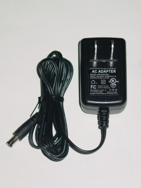 NEW Dongguan K06S090030U AC Adapter 9V 0.3A